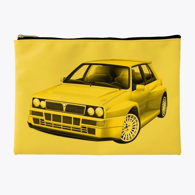 Lancia Delta Evo Yellow